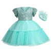 Robe Cérémonie Bébé Vert