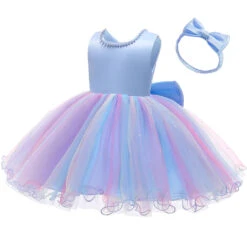 Robe Bébé En Coton Perlé -Princesse Magique Cosplay Boutique robe coton bebe perle