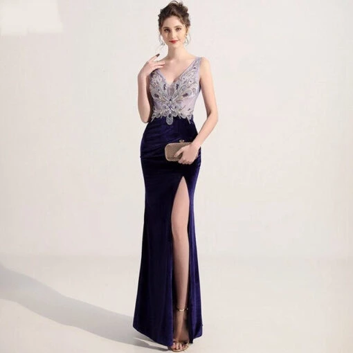 Robe De Bal Fendue