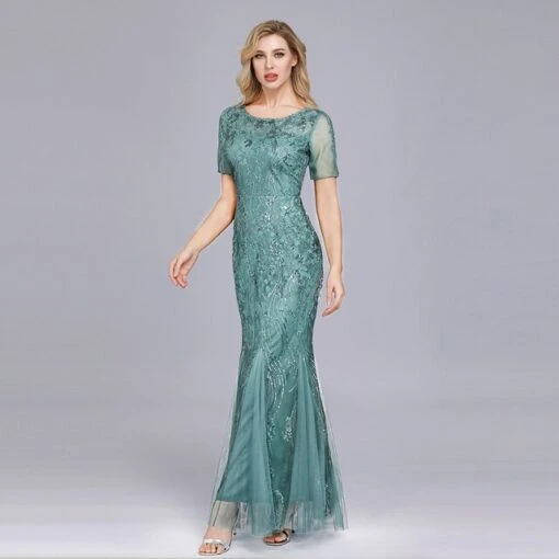Robe De Bal Princesse Verte