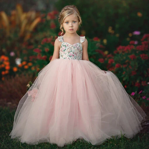 Robe De Mariée Princesse Petite Fille
