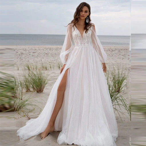Robe De Mariée Princesse Plage