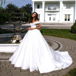 Robe De Mariée Princesse Satin