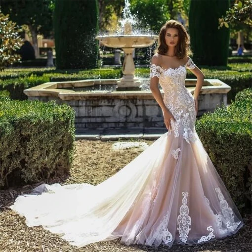 Robe De Mariée Princesse Sirène