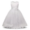 Robe De Princesse Blanche Pour Petite Fille