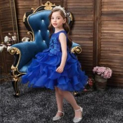 Robe De Princesse Bleu 5 Robe De Princesse Bleu -Princesse Magique Cosplay Boutique robe de princesse bleu