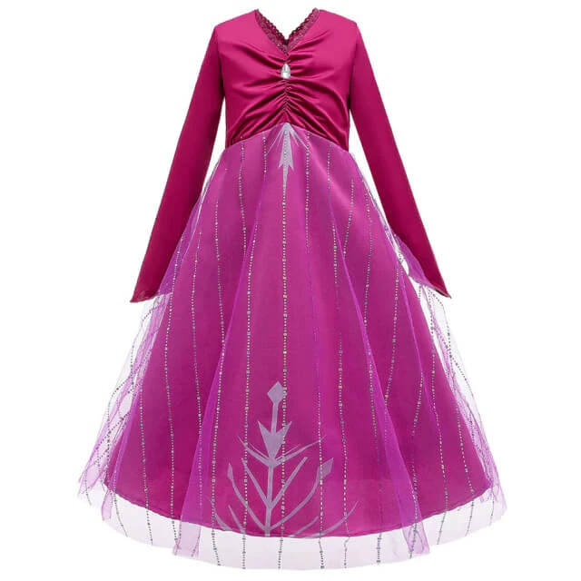 Robe De Princesse Déguisement Fille 2 Robe De Princesse Déguisement Fille – Image 2