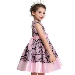 Robe Cérémonie Fille Rose 6 Robe Cérémonie Fille Rose -Princesse Magique Cosplay Boutique robe fille ceremonie