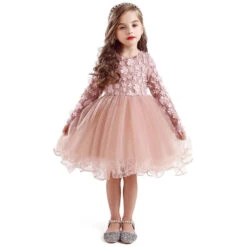Robe Fleurie Fille -Princesse Magique Cosplay Boutique robe fleurie enfant 1