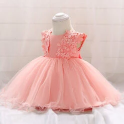 Robe Bébé Fille Rose Poudré -Princesse Magique Cosplay Boutique robe petite fille rose poudre