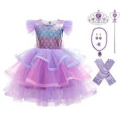 Robe Princesse Petite Sirène -Princesse Magique Cosplay Boutique robe petite sirene enfant