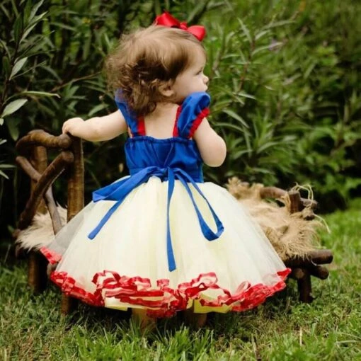 Robe Princesse Bébé Jaune