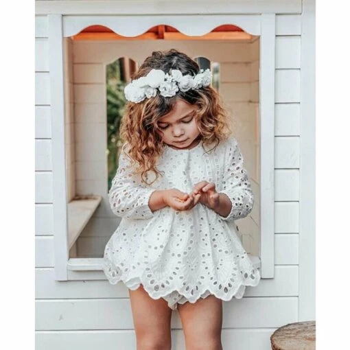 Robe Princesse Bébé Manche Longue