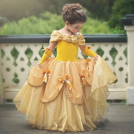 Robe Princesse Belle Fille