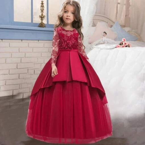 Robe Princesse Fille D'Honneur