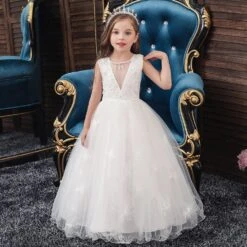 Robe De Princesse Petite Fille Cérémonie 7 Robe De Princesse Petite Fille Cérémonie -Princesse Magique Cosplay Boutique robe princesse fille ceremonie
