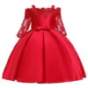Robe Princesse Fille En Satin