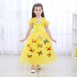 Robe Princesse Lumière Et Or -Princesse Magique Cosplay Boutique robe princesse or 66e6685c 22f2 4824 a5d7 e68ac70b5555