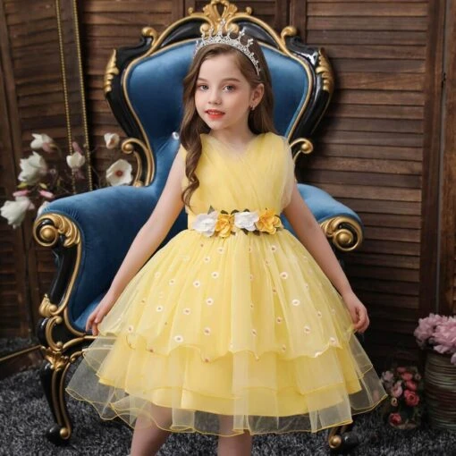 Robe Princesse Or
