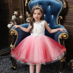 Robe De Princesse Rose Pour Petite Fille -Princesse Magique Cosplay Boutique robe princesse rose petite fille