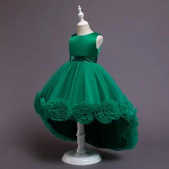 Robe De Princesse Verte -Princesse Magique Cosplay Boutique robe princesse verte fille