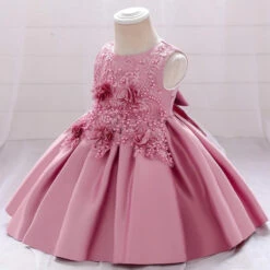 Robe Bébé Rose 9 Robe Bébé Rose -Princesse Magique Cosplay Boutique robe rose bebe bapteme