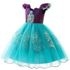 Robe Motif Sirène Fille -Princesse Magique Cosplay Boutique robe sirene enfant fille