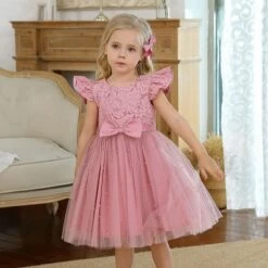 Robe Princesse Fillette Pour Mariage