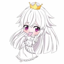 Sticker Vitre Princesse