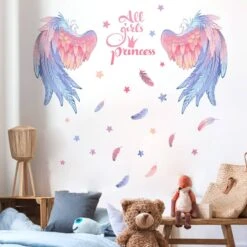 Stickers Muraux Ailes -Princesse Magique Cosplay Boutique stickers ailes