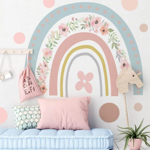 Stickers Arc En Ciel Chambre Fille