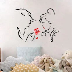 Stickers Chambre Romantique -Princesse Magique Cosplay Boutique stickers disney belle