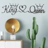 Stickers King And Queen