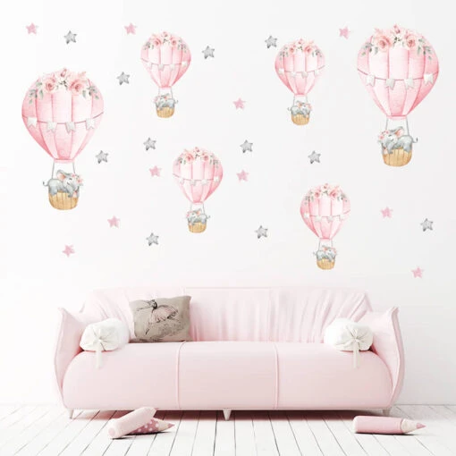 Stickers Montgolfière Chambre Bébé