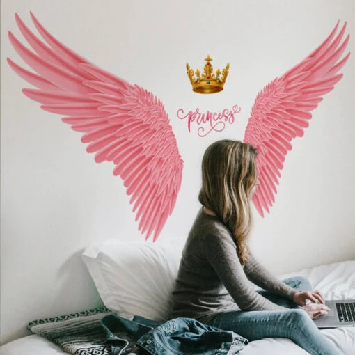 Stickers Muraux Ailes D'Ange