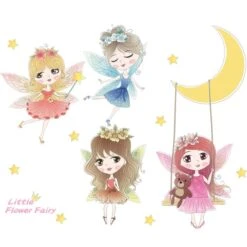 Stickers Muraux Chambre Fille Fée
