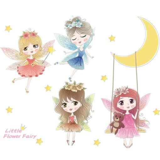 Stickers Muraux Chambre Fille Fée