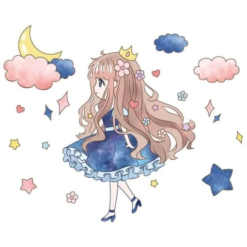 Stickers Muraux Chambre Fille Princesse