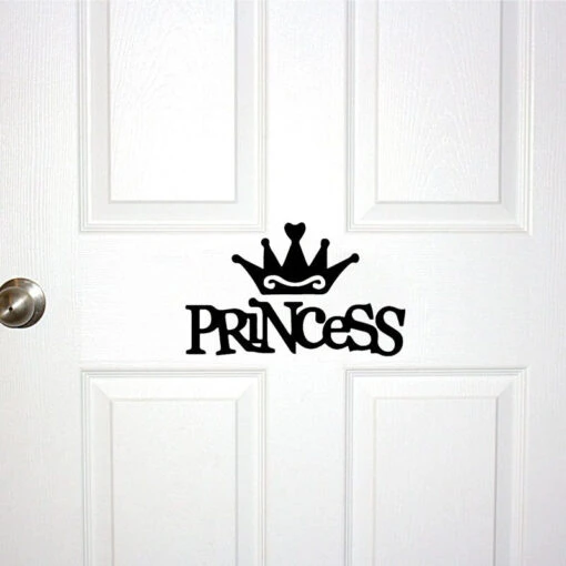 Stickers Porte Princesse