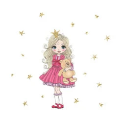 Stickers Princesse Lit -Princesse Magique Cosplay Boutique stickers princesse chambre