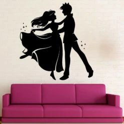 Stickers Silhouette Danseuse