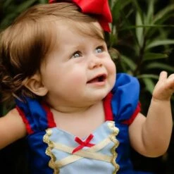 Robe Princesse Bébé Jaune 5 Robe Princesse Bébé Jaune -Princesse Magique Cosplay Boutique tenue bebe princesse jaune 1